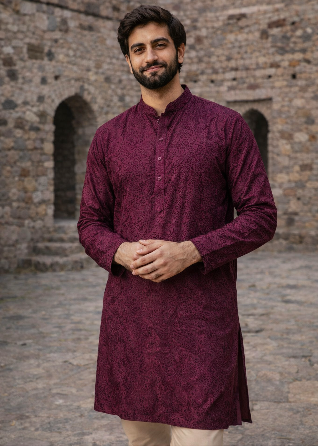 The Jashn Paisley Kurta