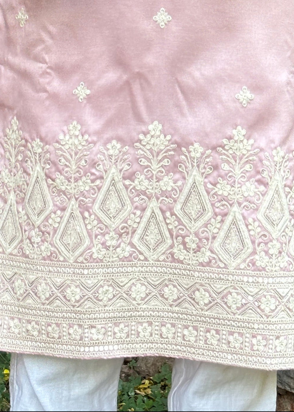 The Gulaab Embroidered Heritage Kurta